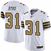 Nike Men & Women & Youth Saints 31 Jairus Byrd White Color Rush Limited Jersey,baseball caps,new era cap wholesale,wholesale hats